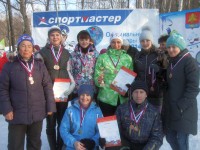 Победители лыжных гонок "Спартакиада - 2015"