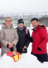 Совместные полевые исследования снежного покрова с японскими и российскими коллегами (г. Момбецу, Япония);