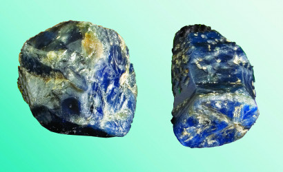Sapphires from the Nezametninskoe alluvial deposit, Primorye